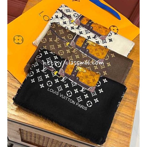 루이비통 24 한정판 양털 목도리 D1574