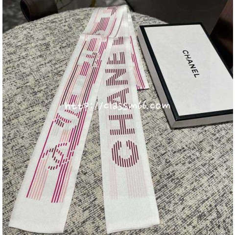 샤넬 24 한정판 방도 스카프 D1615