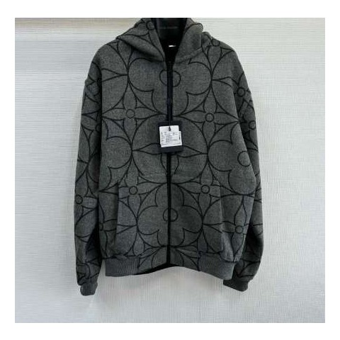 루이비통 24 한정판 모노그램 리버서블 집업 후디 A6999