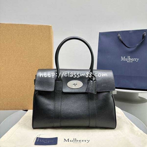 Mulberry 24 한정판 4412 소가죽 카프스킨 크로스백 가방 C2127