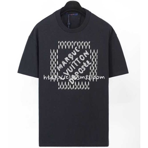 루이비통 24 한정판 남여공용 반팔 티셔츠 A7047