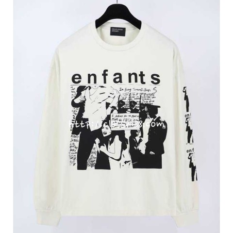 ERD Enfants Riches Déprimés 24 한정판 긴팔 티셔츠 A7078