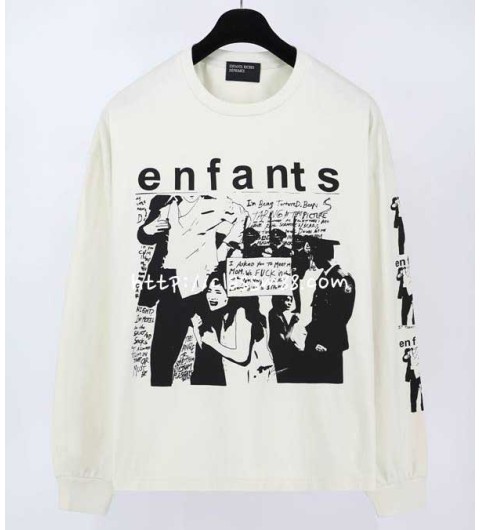 ERD Enfants Riches Déprimés 24 한정판 긴팔 티셔츠 A7078