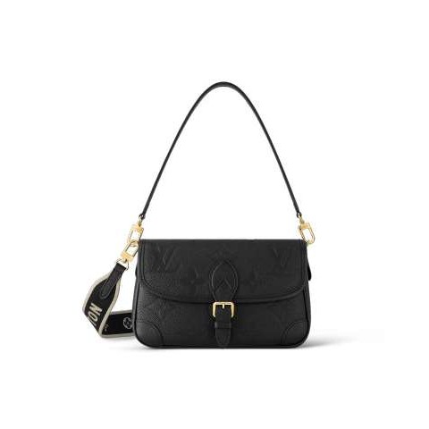 루이비통 24 한정판 다이앤 모노그램 앙프렝뜨 블랙 M46386 C2191