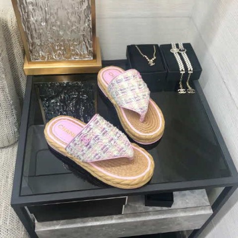 샤넬 24 한정판 여성 슬리퍼 B1837