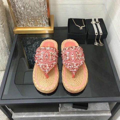 샤넬 24 한정판 여성 슬리퍼 B1838