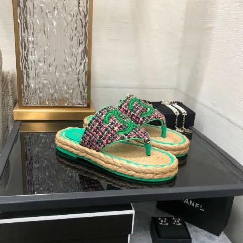 샤넬 24 한정판 여성 슬리퍼 B1840