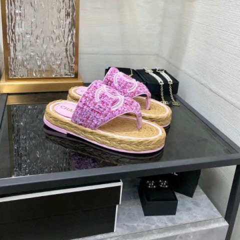 샤넬 24 한정판 여성 슬리퍼 B1842