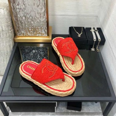 샤넬 24 한정판 여성 슬리퍼 B1845