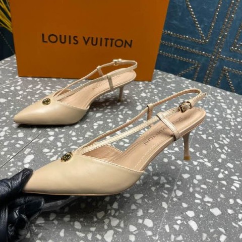 루이비통 24 한정판 6.5cm 여성 하이힐 B1955