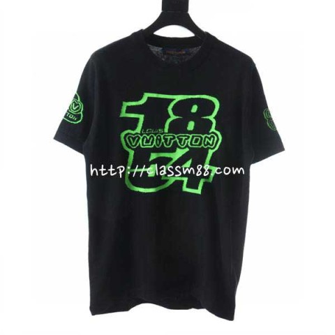 루이비통 24 한정판 반팔 니트 A7136