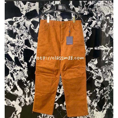 루이비통 24 한정판 청바지 긴바지 A7191