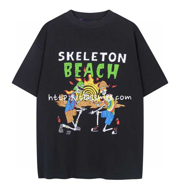 Gallery Dept 갤러리 디파트먼트 24 한정판 3401 Skeleton Beach 반팔 티셔츠 A7203