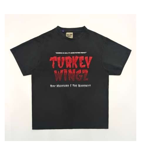 Gallery Dept 갤러리 디파트먼트 24 한정판 TURKEY WINGZ 티셔츠 A7254