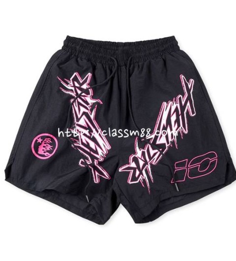 Hellstar Studios 24 한정판 Nylon Athletic Shorts 남여공용 반바지 A7317