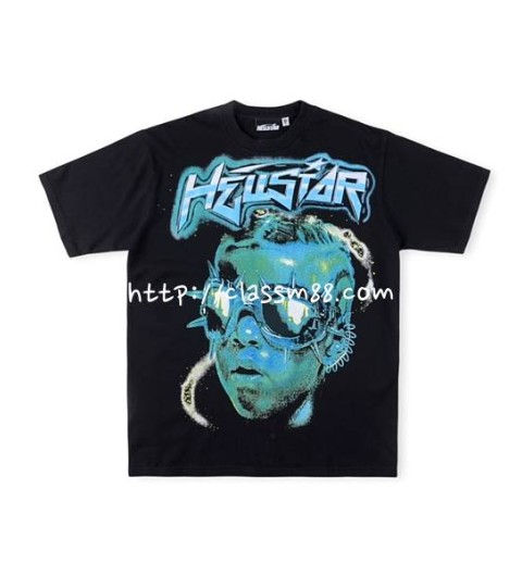 Hellstar Studios 24 한정판 Future Short Sleeve 남여공용 반팔 티셔츠 A7321