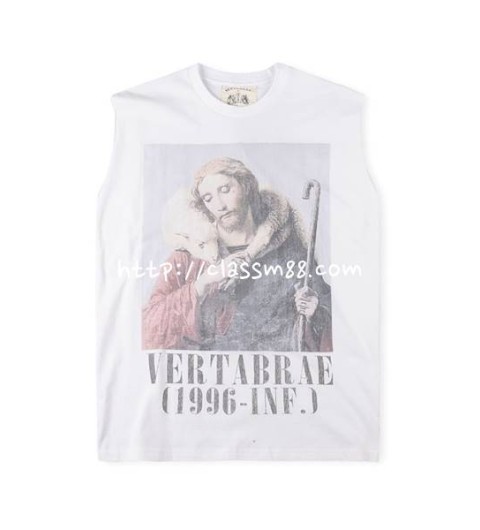 Vertabrae 24 한정판 shepherd tank 남여공용 민소매 티셔츠 A7327