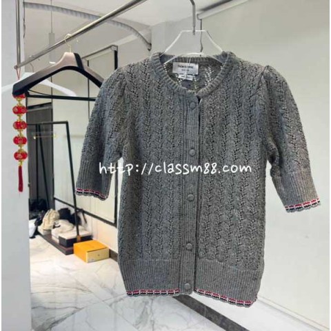 톰브라운 24 한정판 반팔 가디건 A7361