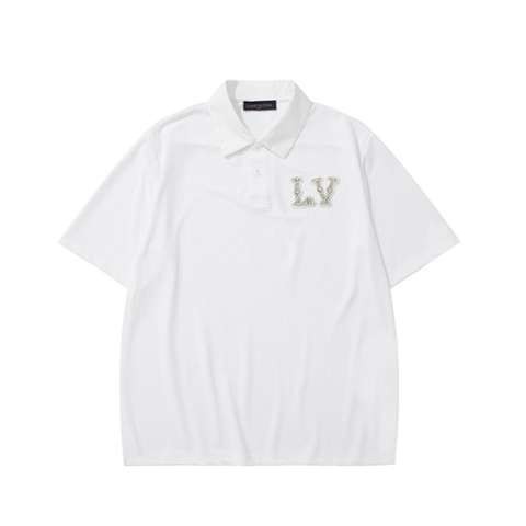 루이비통 24 한정판 LV 패치 폴로 티셔츠 A7422