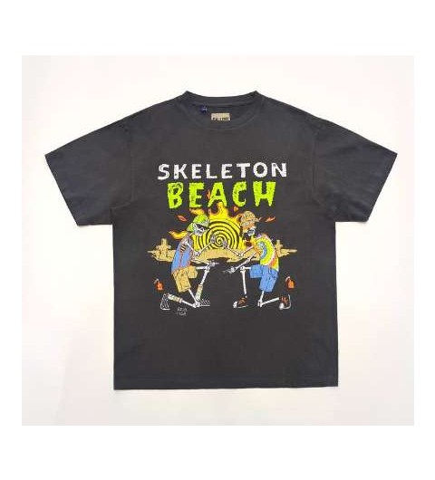 Gallery Dept 갤러리 디파트먼트 24 한정판  SKELETON BEACH 티셔츠 A7549