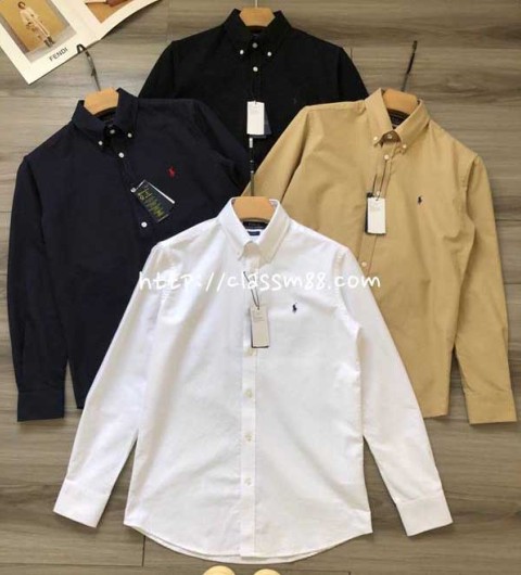 Ralph Lauren Polo 랄프로렌 폴로 24 한정판 긴팔 셔츠 A7595