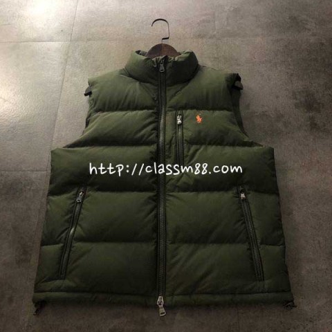 Ralph Lauren Polo 랄프로렌 폴로 24 한정판 오리털 패딩 조끼 자켓 A7603
