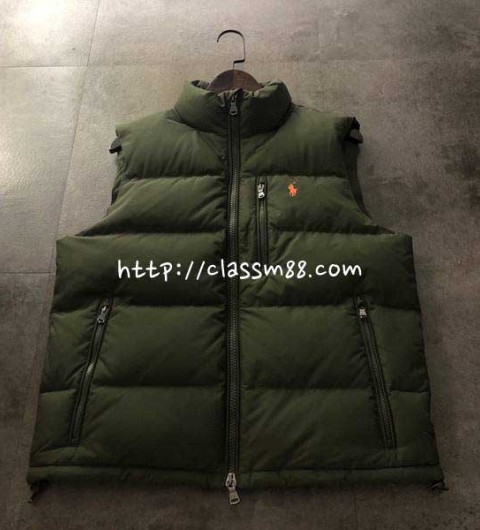 Ralph Lauren Polo 랄프로렌 폴로 24 한정판 오리털 패딩 조끼 자켓 A7603