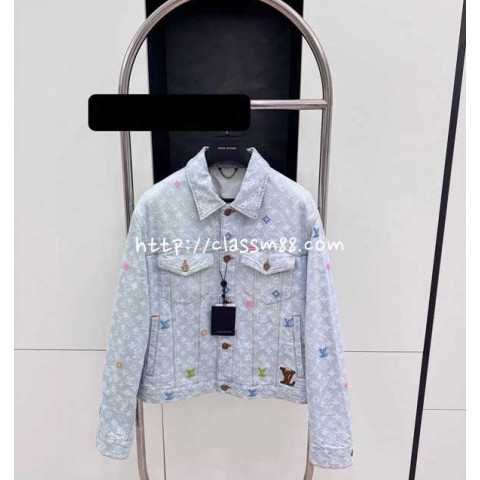 루이비통 24 한정판 긴팔 청자켓 A7656