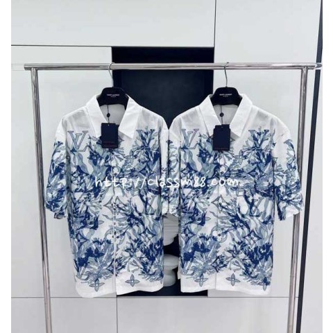 루이비통 24 한정판 반팔 셔츠 A7673