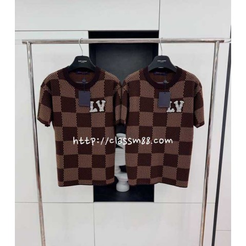 루이비통 24 한정판 반팔 티셔츠 A7676