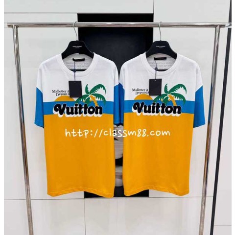루이비통 24 한정판 반팔 티셔츠 A7702