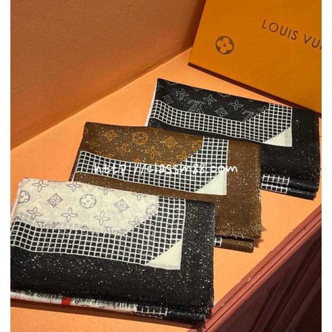 루이비통 24 한정판 양털 스카프 D1732