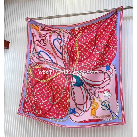 루이비통 24 한정판 양털 스카프 D1737