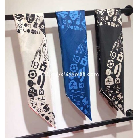 샤넬 24 한정판 SCC2413 스카프 D1743