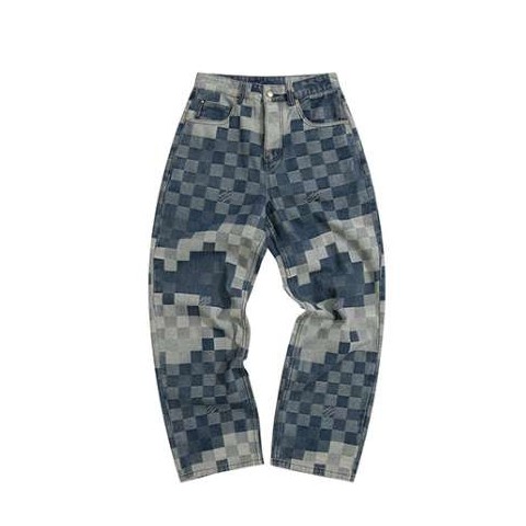 루이비통 24 한정판 다미에 데님 스케이트 팬츠 A7762