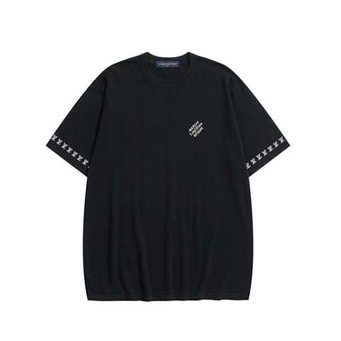 루이비통 24 한정판 LV 자카드 숏 슬리브 크루넥 A7766