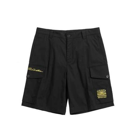 루이비통 24 한정판 엠브로이더드 코튼 카고 쇼츠 A7786