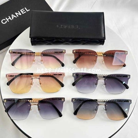 샤넬 24 한정판 CH8188 선글라스 G435