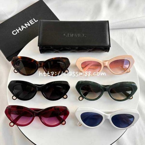 샤넬 24 한정판 9829 선글라스 G450