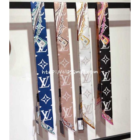 루이비통 24 한정판 PLV2410 트윌리 스카프 D1812