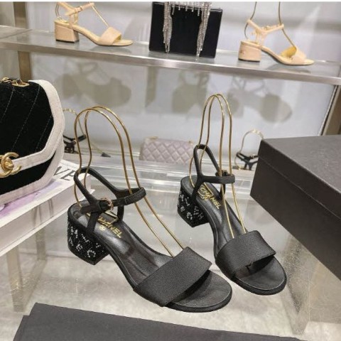 샤넬 24 한정판 5cm/9cm 여성 하이힐 B2431