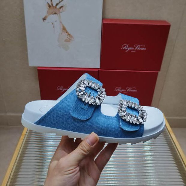 Roger Vivier 24 한정판 여성 슬리퍼 B2447