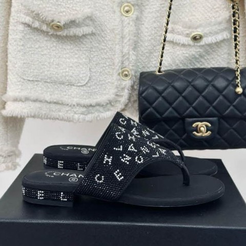 샤넬 24 한정판 2cm 여성 슬리퍼 B2672