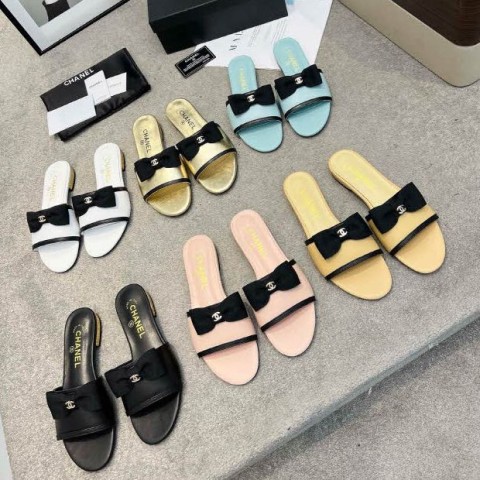 샤넬 24 한정판 여성 슬리퍼 B2755