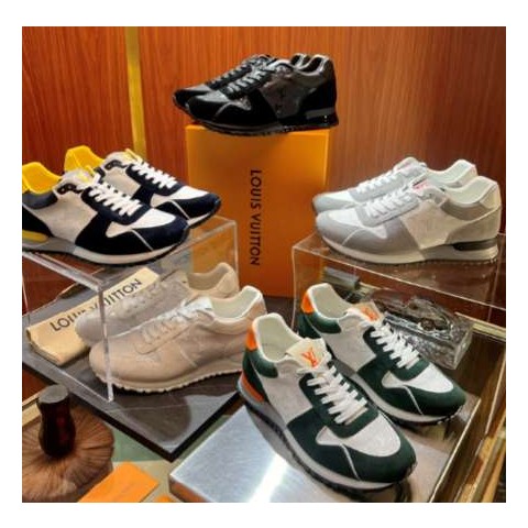 루이비통 24 한정판 런 어웨이 스니커즈 B2827