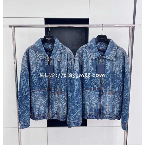 루이비통 24 한정판 긴팔 청자켓 A8321