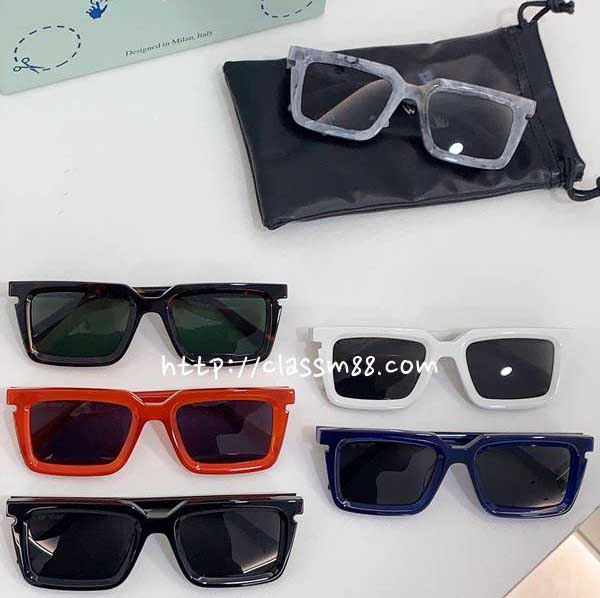 오프화이트 24 한정판 OER113 선글라스 G516