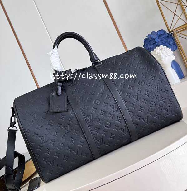 루이비통 24 한정판 M59025 Keepall 소가죽 카프스킨 여행 가방 C2508