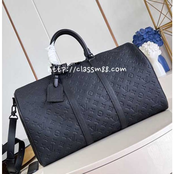 루이비통 24 한정판 M59025 Keepall 소가죽 카프스킨 여행 가방 C2508