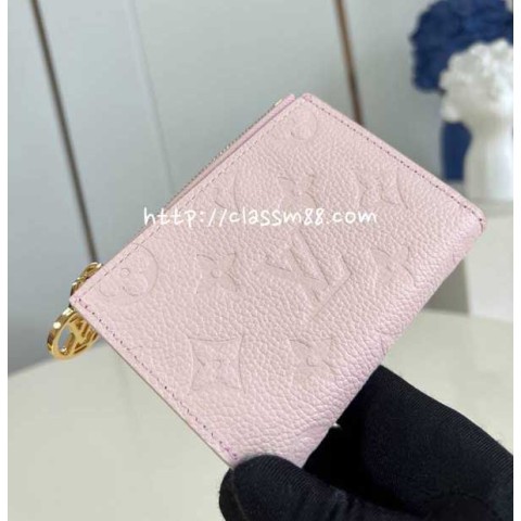 루이비통 24 한정판 M83569 Monogram 소가죽 카프스킨 반지갑 E376